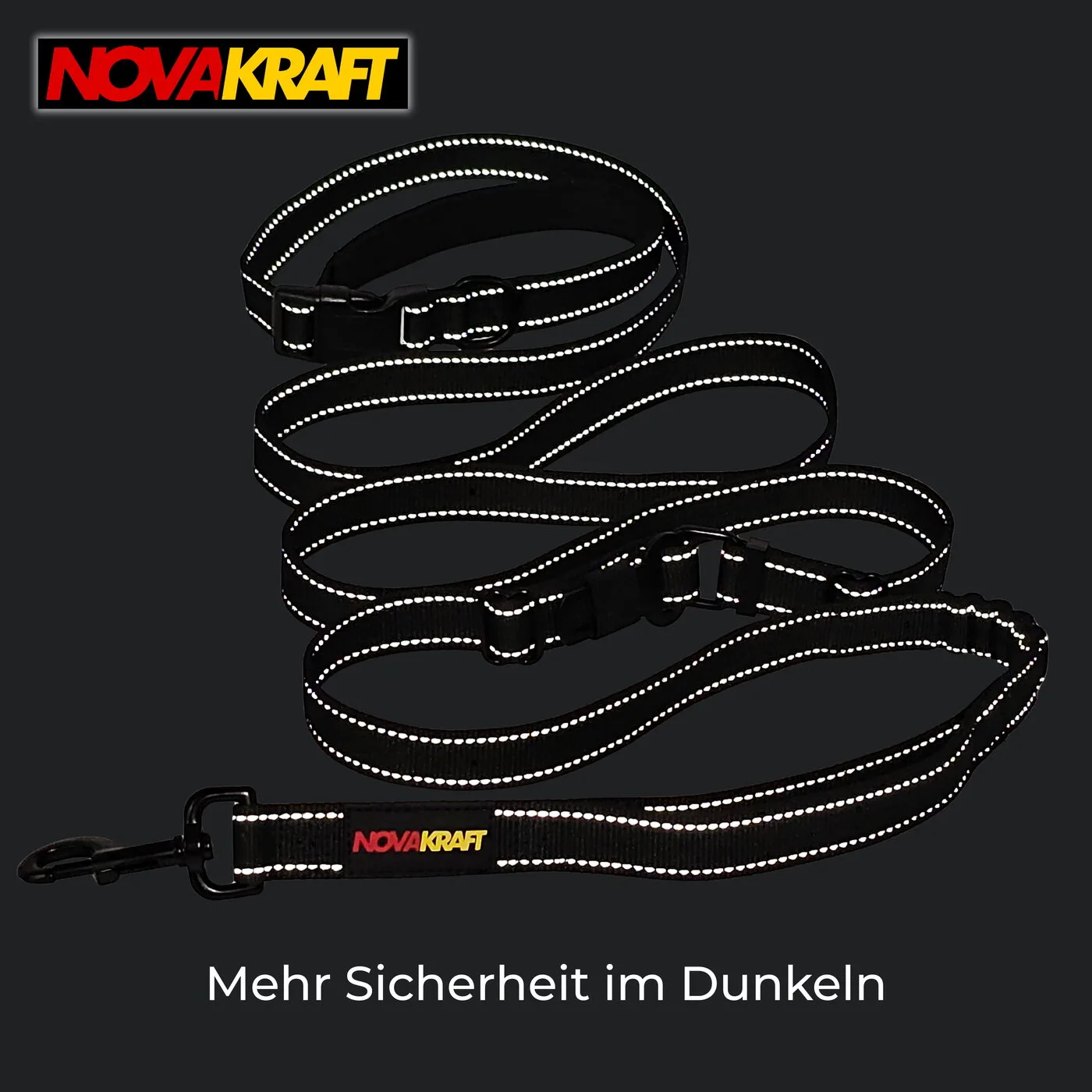 Reflektierende Nähte für mehr Sicherheit im Dunkeln
